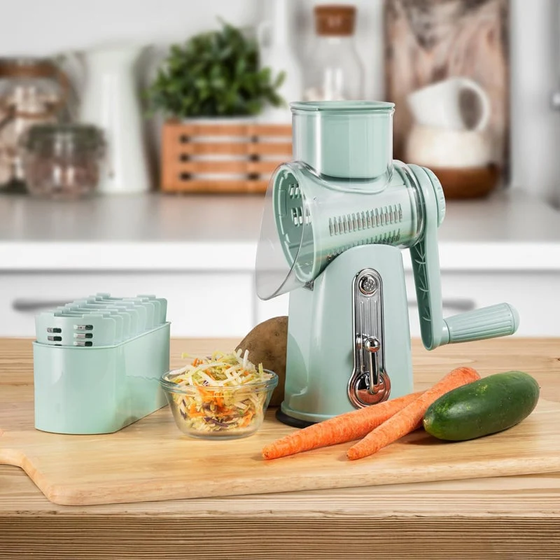 5 in 1 Cheese Vegetable Grater with Handle - Image 8
