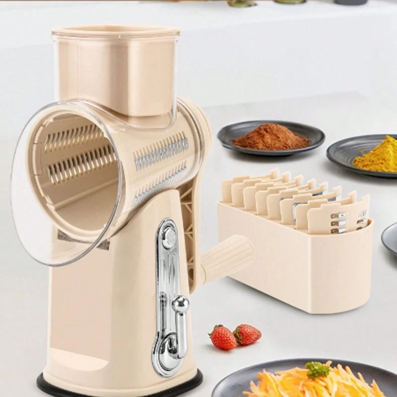 5 in 1 Cheese Vegetable Grater with Handle - Image 9