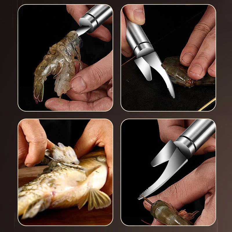 5 in 1 Multifunctional Shrimp Line Fish Maw Knife - Image 8