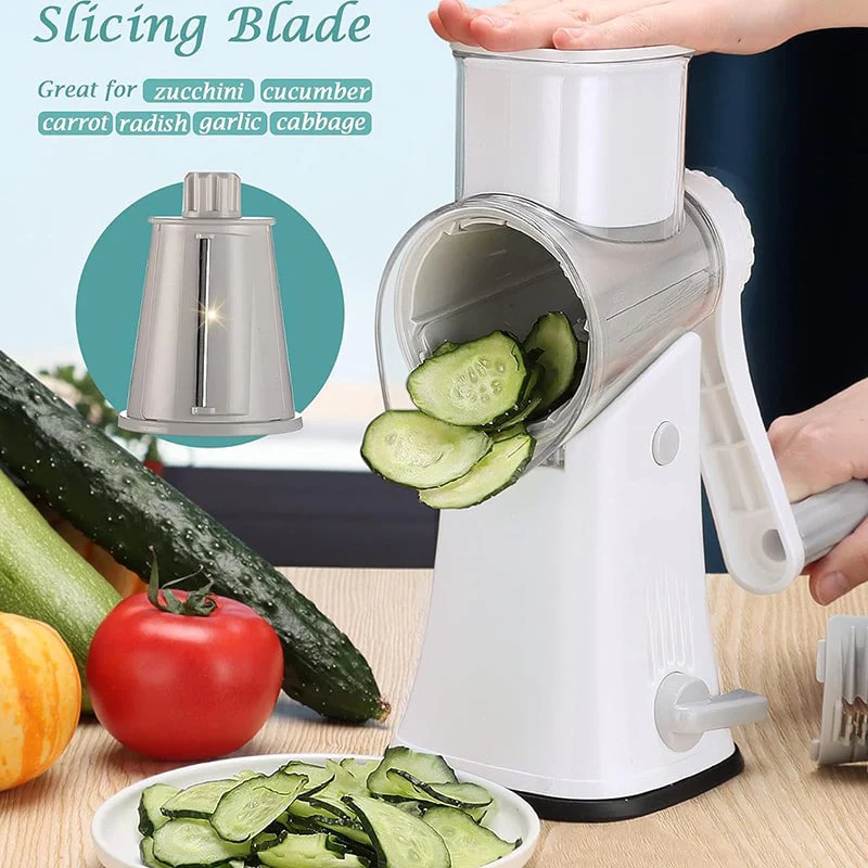 5 in 1 Rotary Cheese Grater Shredder - Image 4