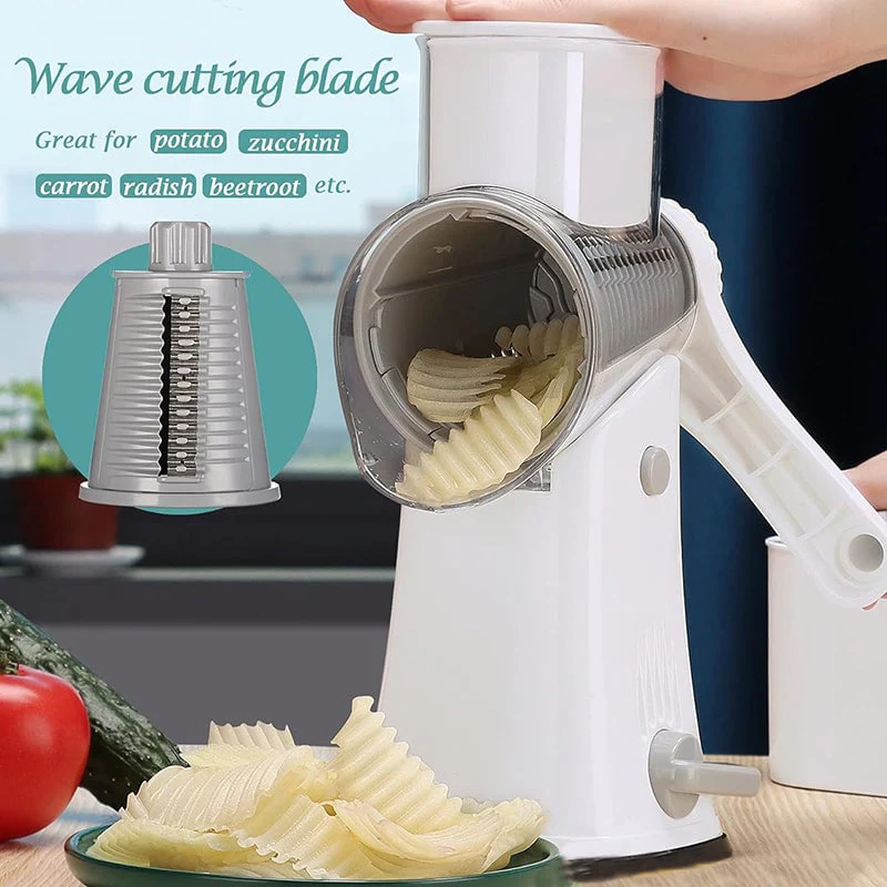 5 in 1 Rotary Cheese Grater Shredder - Image 7