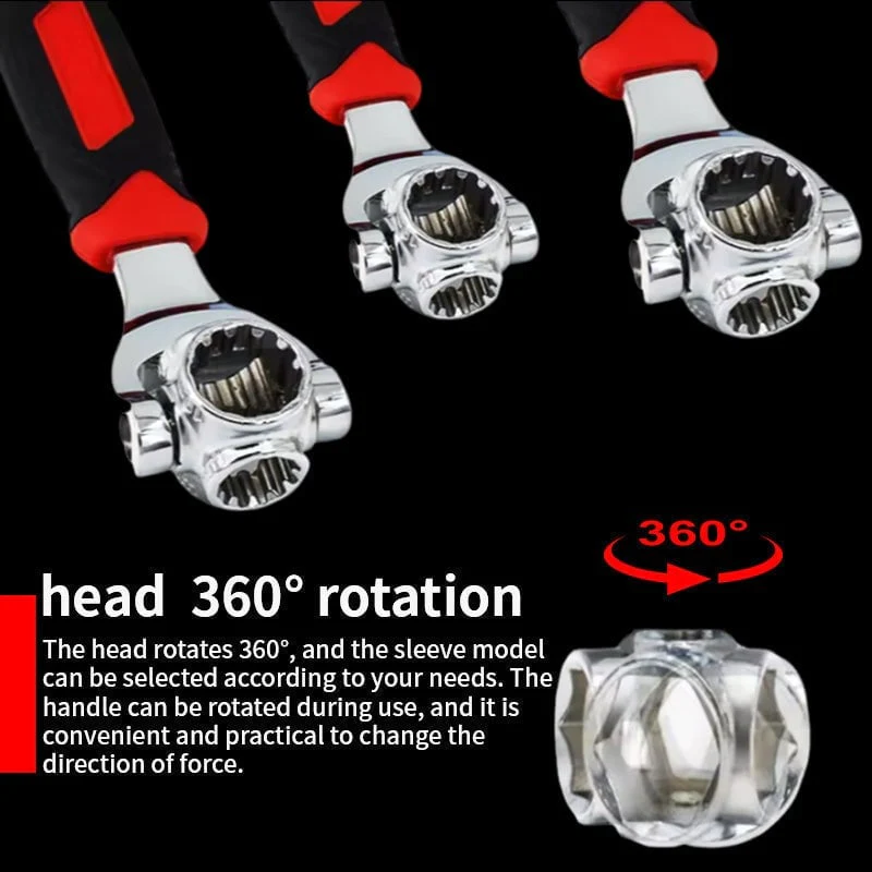 52 in 1 Universal Socket Spanner Wrench - Image 12