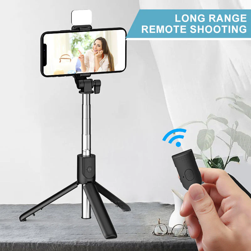 6 In 1 Wireless Bluetooth Selfie Stick - Image 11