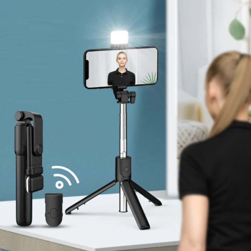 6 In 1 Wireless Bluetooth Selfie Stick - Image 4