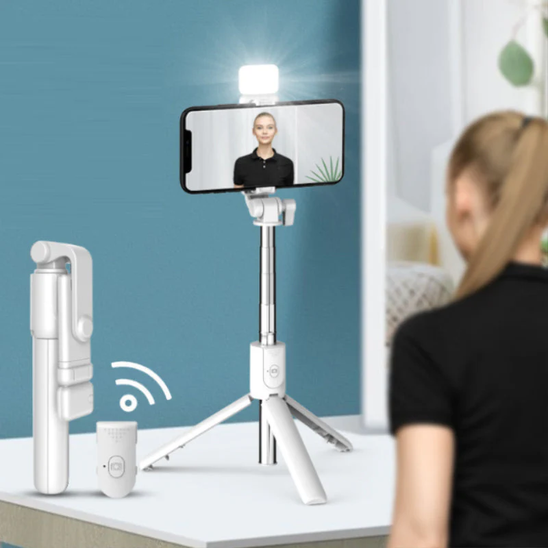 6 In 1 Wireless Bluetooth Selfie Stick - Image 5