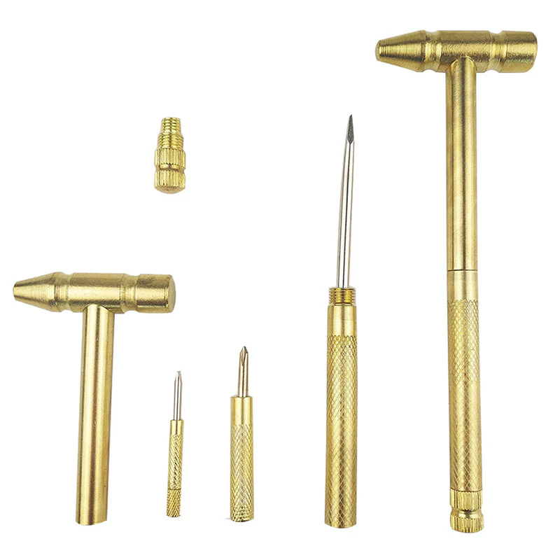 6 in1 Micro Mini Multifunction Copper Hammer - Image 11