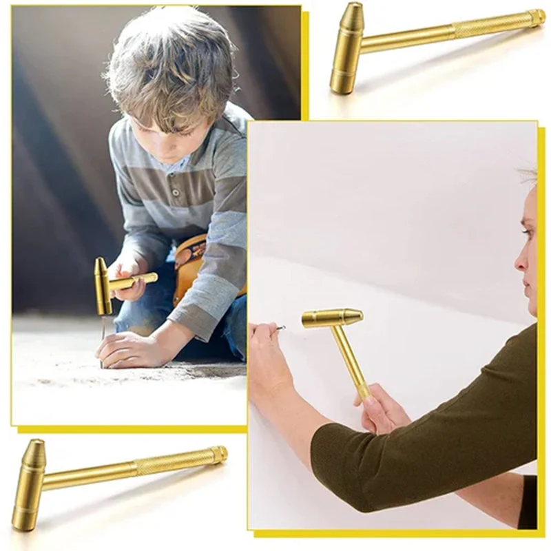 6 in1 Micro Mini Multifunction Copper Hammer - Image 2