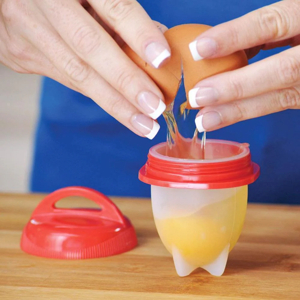 6 Pcs Hard Boiled Egg Cooker - Image 3