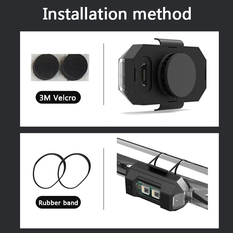 7 Colors LED Aircraft Strobe Lights & USB Charging - Image 3