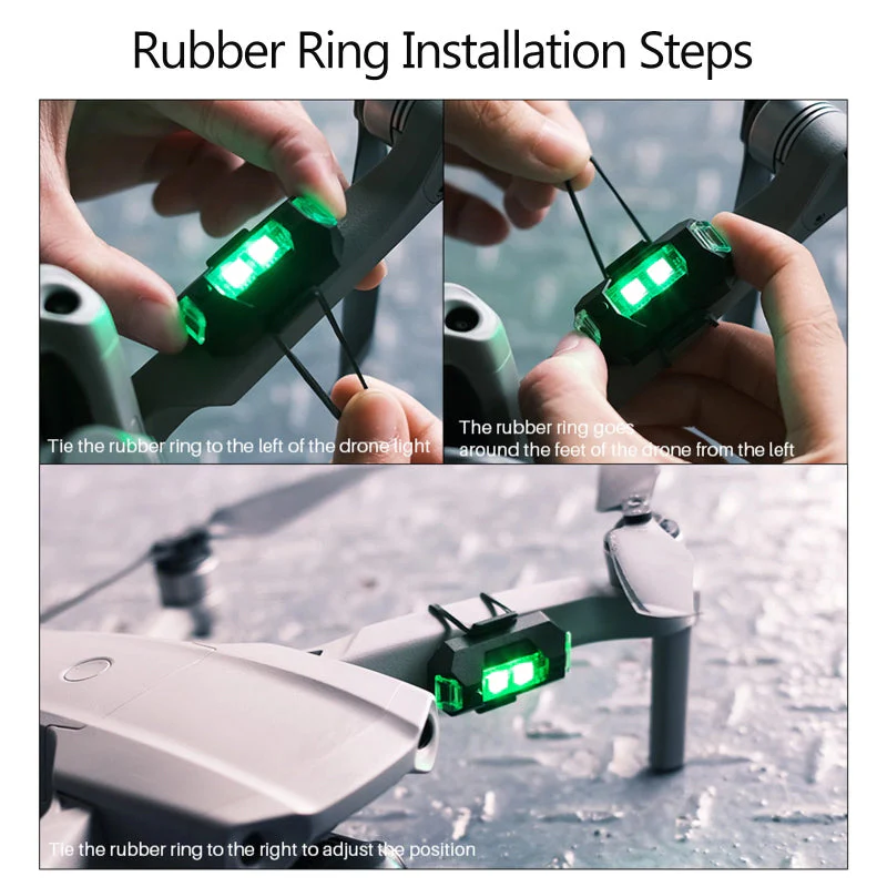 7 Colors LED Aircraft Strobe Lights & USB Charging - Image 6