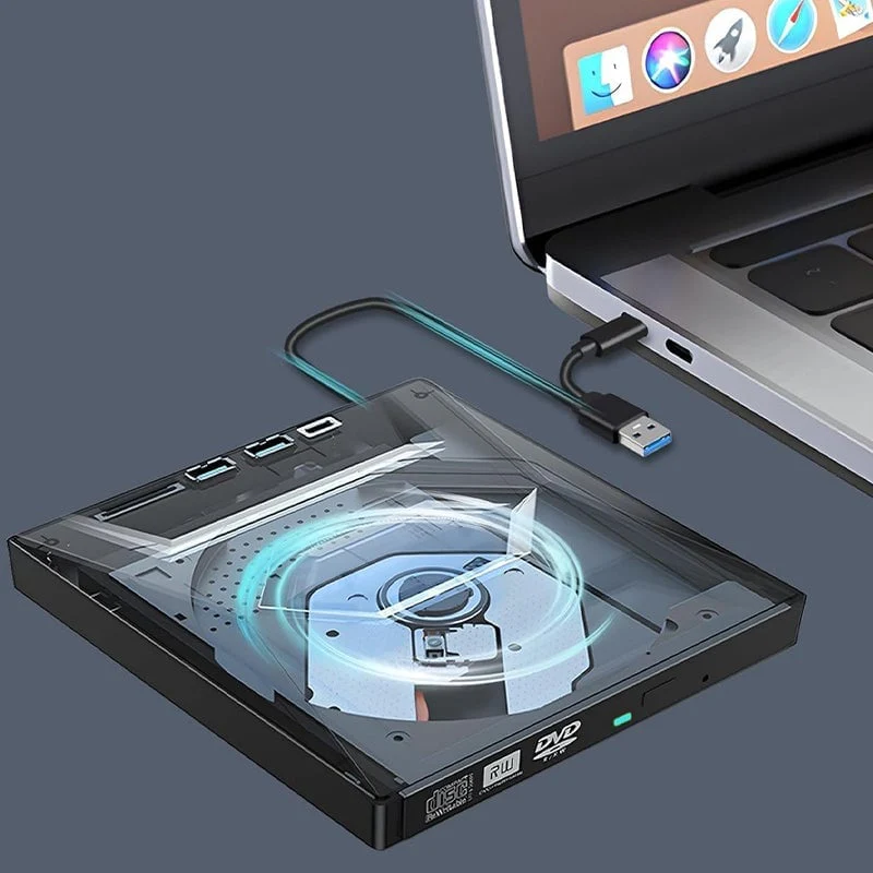 7-in-1 External USB DVD Drive & Blu-ray Player - Image 5