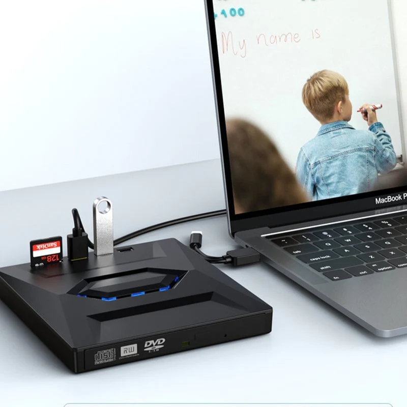 7-in-1 External USB DVD Drive & Blu-ray Player - Image 6
