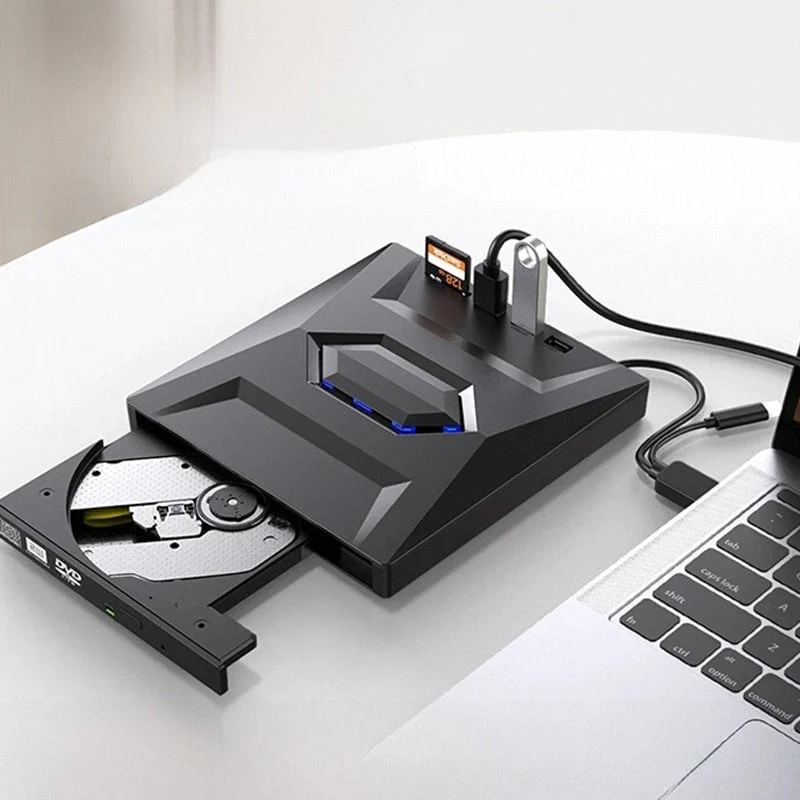 7-in-1 External USB DVD Drive & Blu-ray Player - Image 8