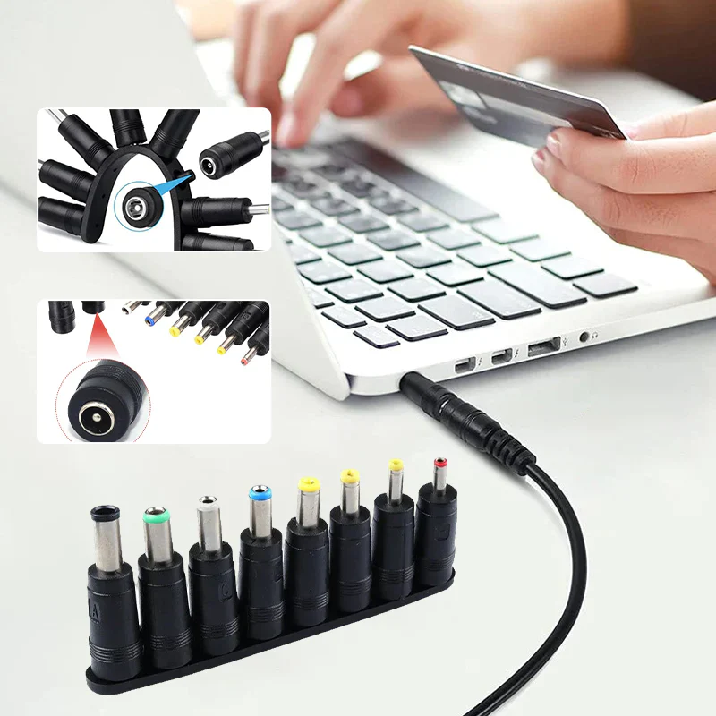 8-In-1 Universal DC Power Adapter - Image 2