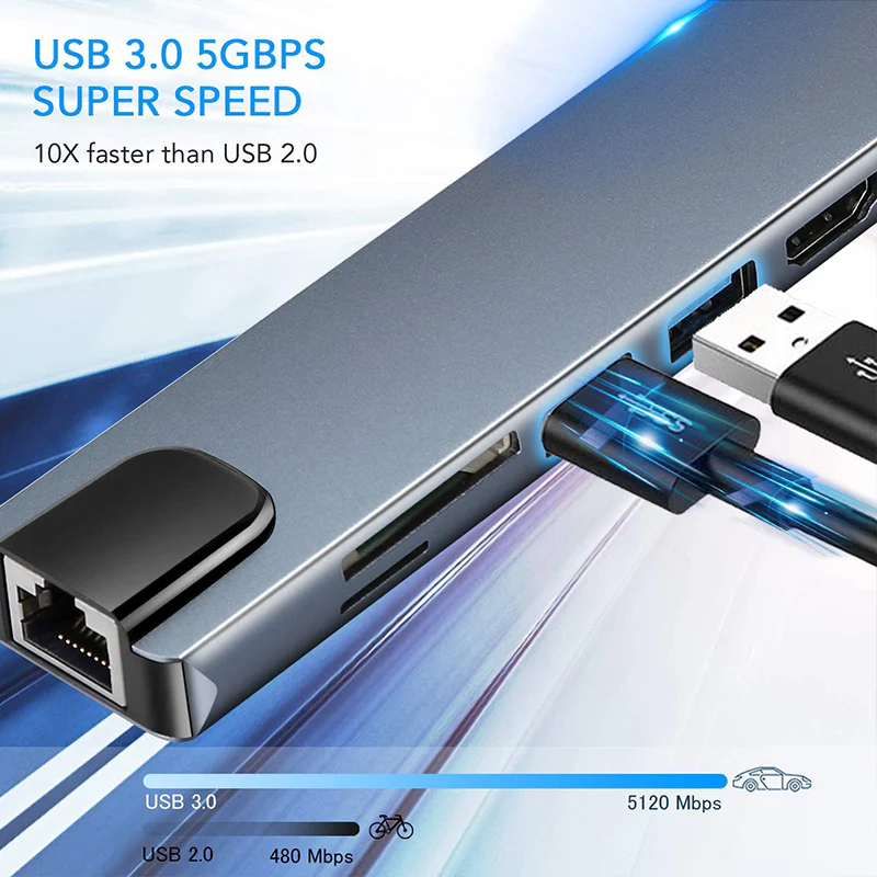 8 In 1 Universal Docking Station - Image 3
