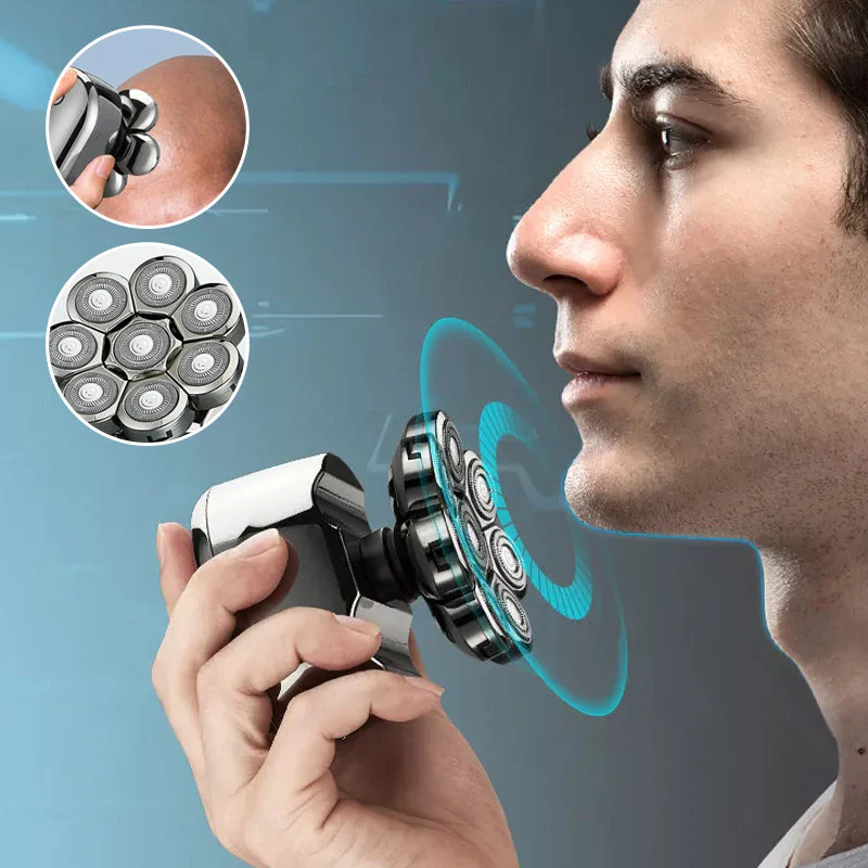 8D Upgraded LED Display 10 in 1 Multifunctional Shaver - Image 11