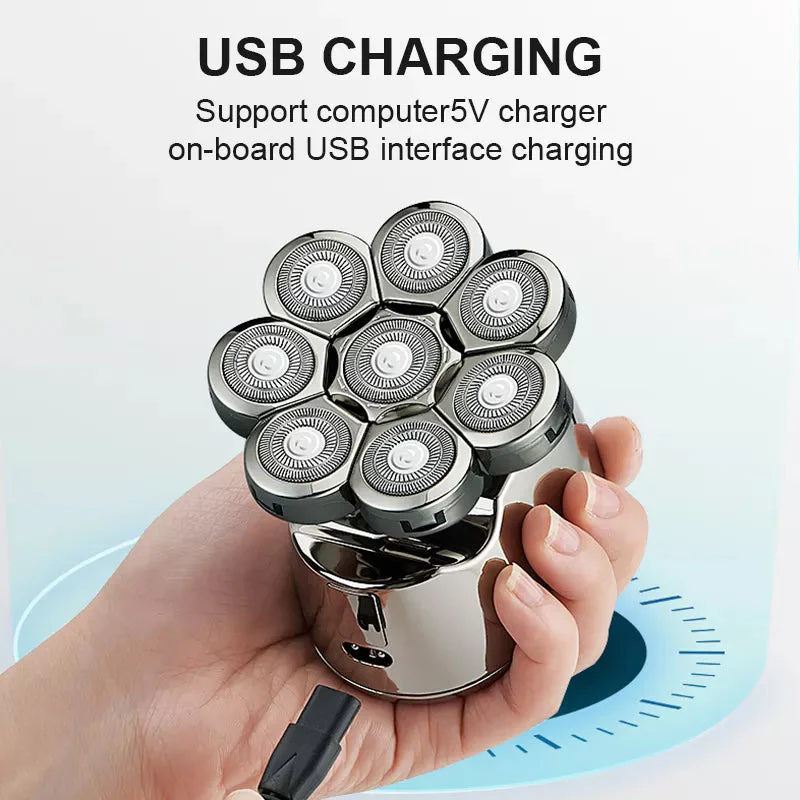 8D Upgraded LED Display 10 in 1 Multifunctional Shaver - Image 2