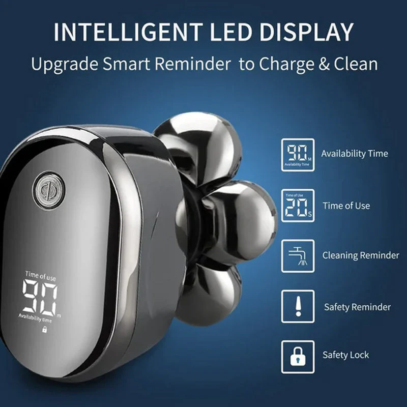 8D Upgraded LED Display 10 in 1 Multifunctional Shaver - Image 3