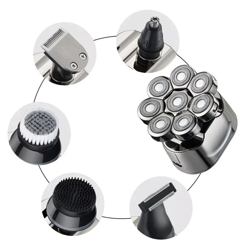 8D Upgraded LED Display 10 in 1 Multifunctional Shaver - Image 4