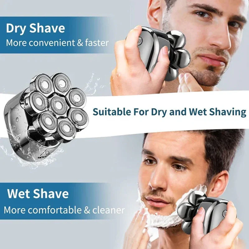 8D Upgraded LED Display 10 in 1 Multifunctional Shaver - Image 5