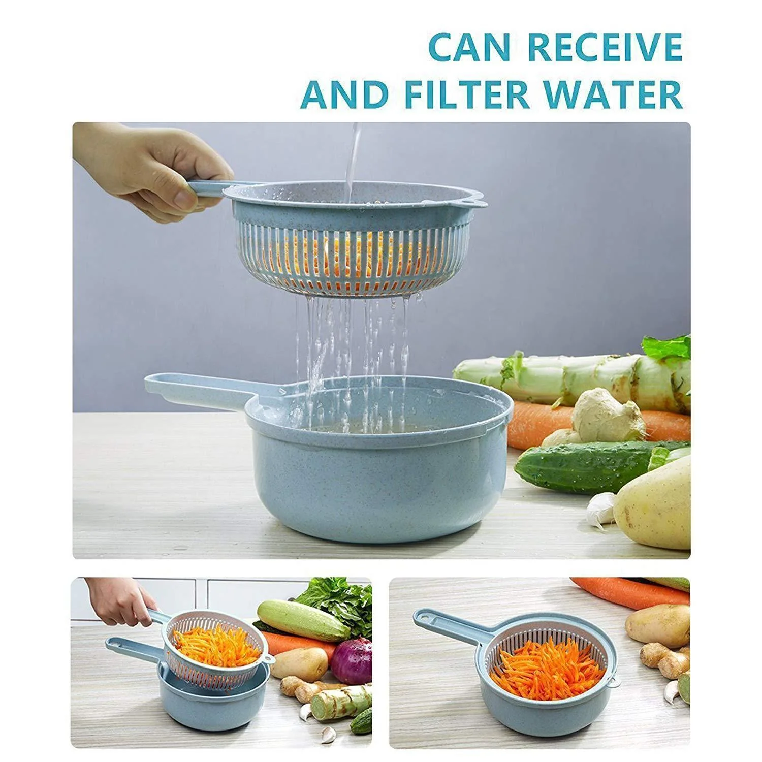 9 Sets Multi-Function Vegetable Slicer - Image 5