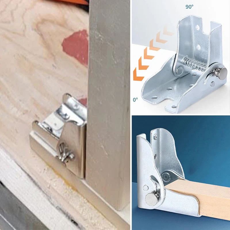 90 Degree Self-Locking Folding Hinge - Image 2