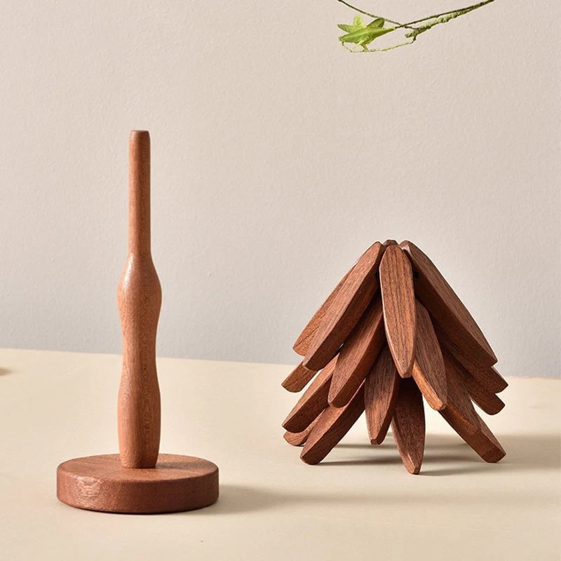A tree Solid Wood Insulation Placemat - Image 13