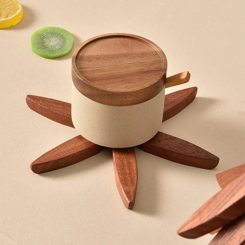 A tree Solid Wood Insulation Placemat - Image 15