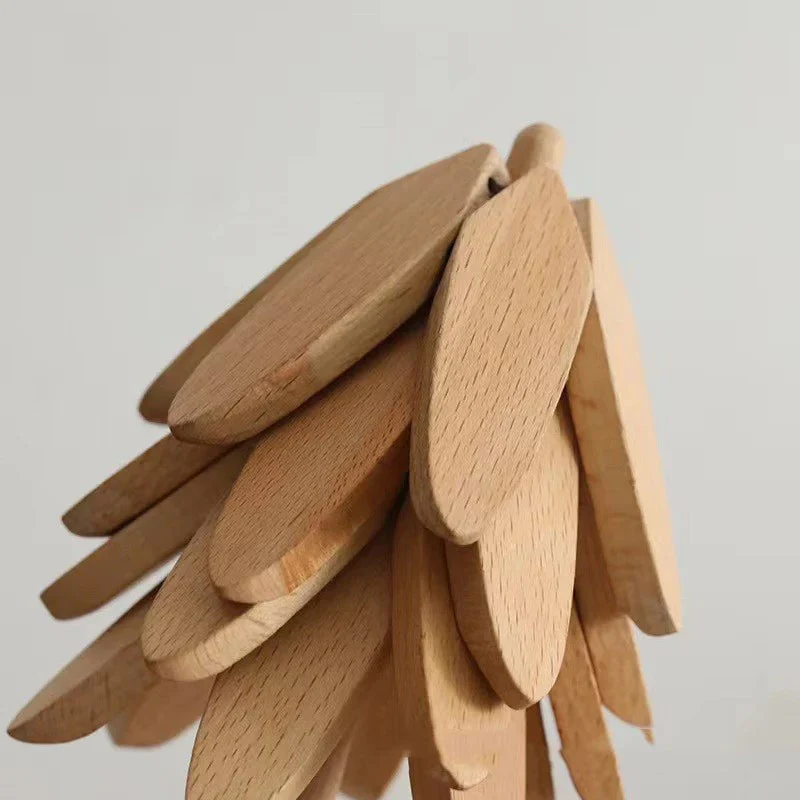 A tree Solid Wood Insulation Placemat - Image 8