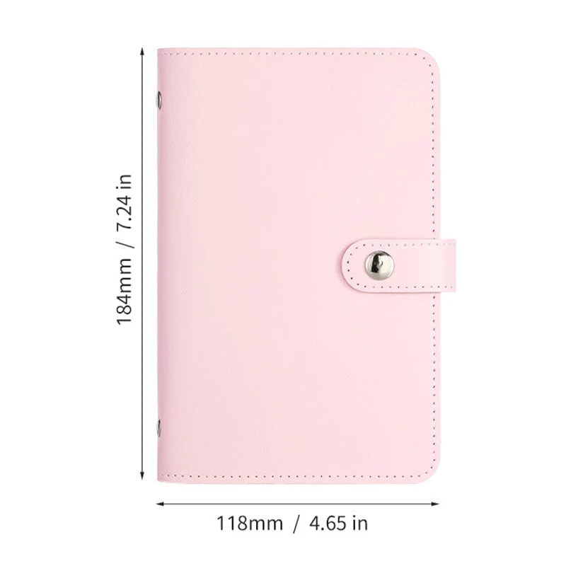 A6 Snap-Button Mirror Finish Savings Binder - Image 11