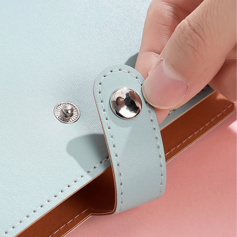 A6 Snap-Button Mirror Finish Savings Binder - Image 3