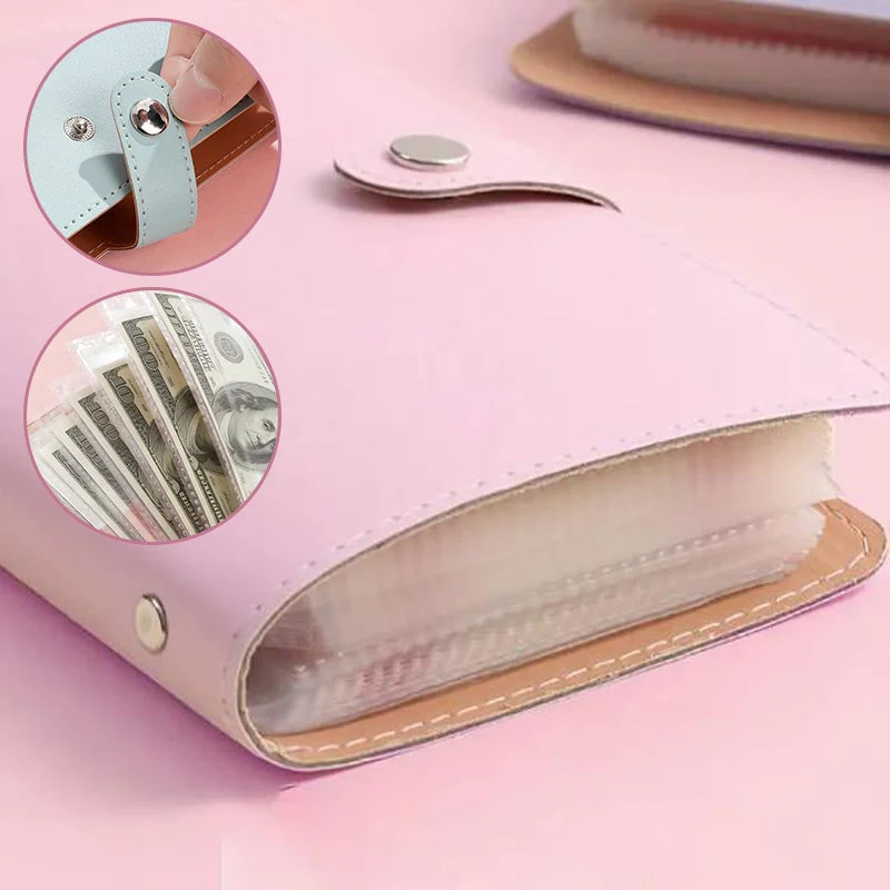 A6 Snap-Button Mirror Finish Savings Binder - Image 9