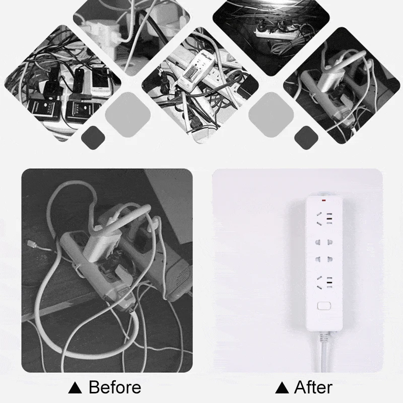 Adhesive Punch-free Socket Holder - Image 4