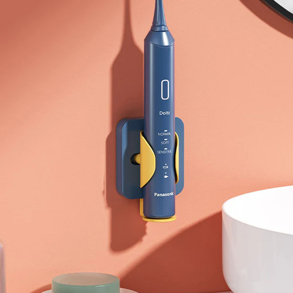 Adhesive Wall Mounted Electric Toothbrush Gravity Holder - Image 10