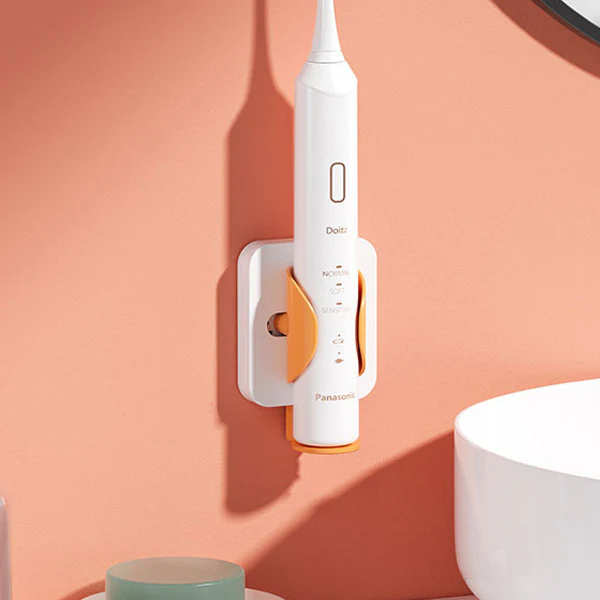 Adhesive Wall Mounted Electric Toothbrush Gravity Holder - Image 9