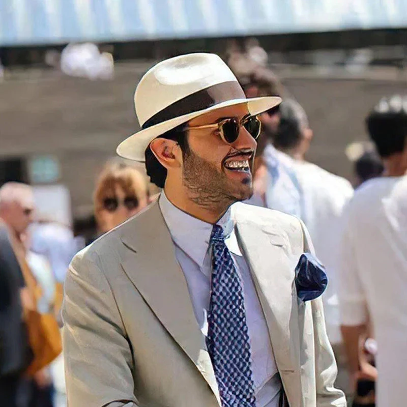 Adjustable Classic Panama Hat - Image 3