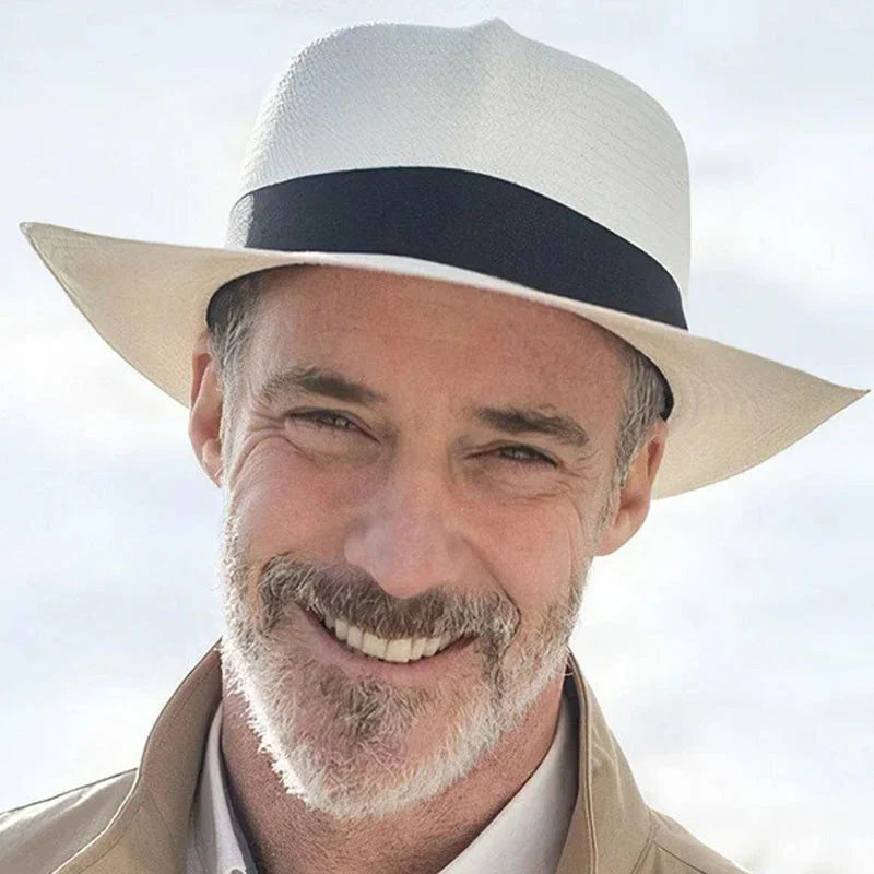 Adjustable Classic Panama Hat - Image 6