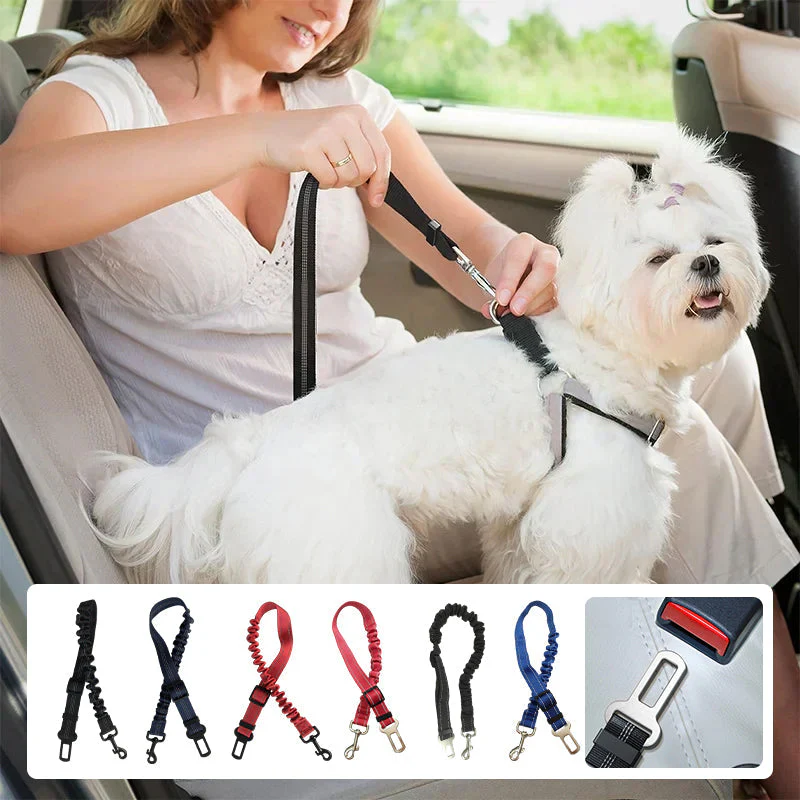 Adjustable Elastic Dog Seat Belt - Image 9