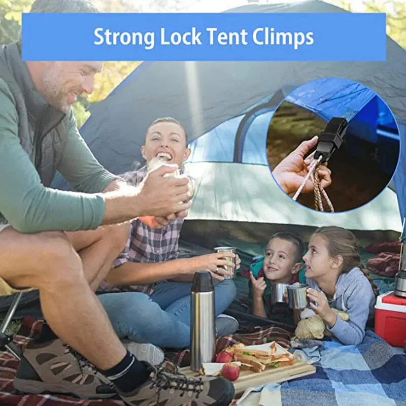 Adjustable Heavy Duty Lock Grip for Tarp & Shade Cloth - Image 3