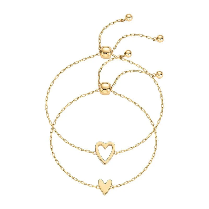 Adjustable Love Friendship Two Bracelet Pack - Image 12