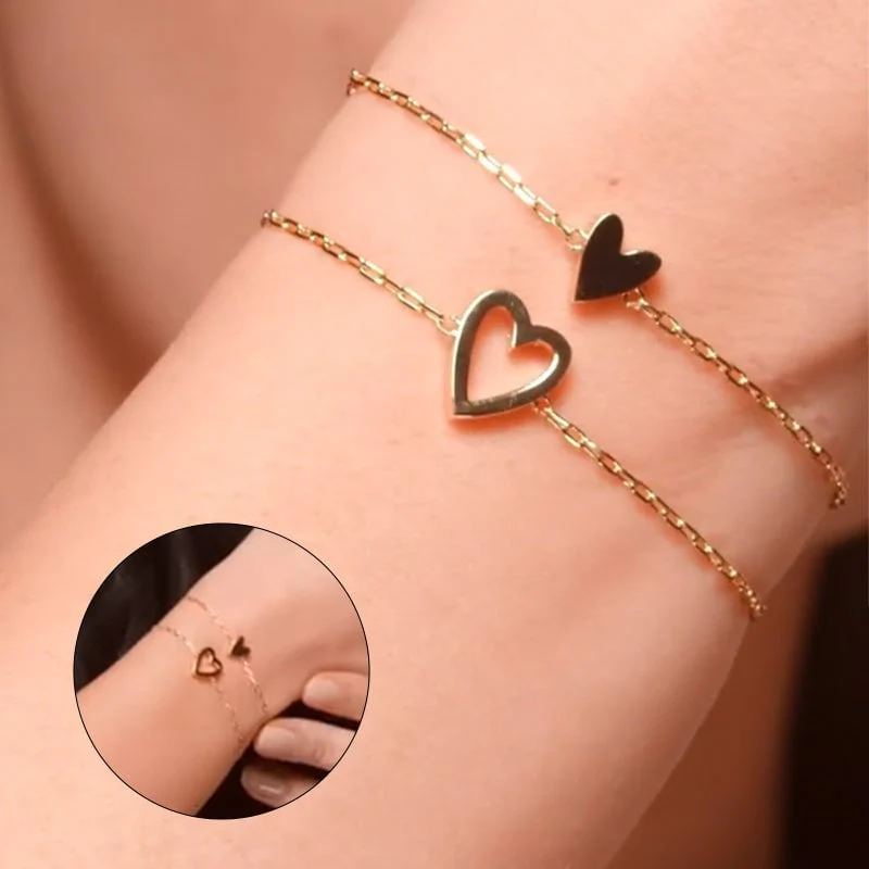 Adjustable Love Friendship Two Bracelet Pack - Image 2