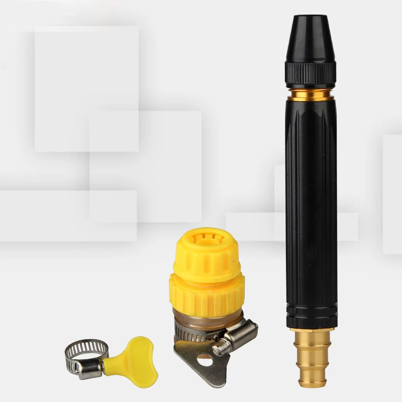 Adjustable Metal Nozzle Garden Hose Sprinkler - Image 6