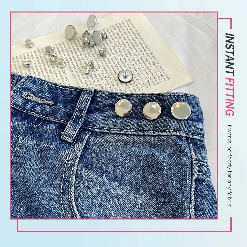 Adjustable No-Sew Jeans Button - Image 2