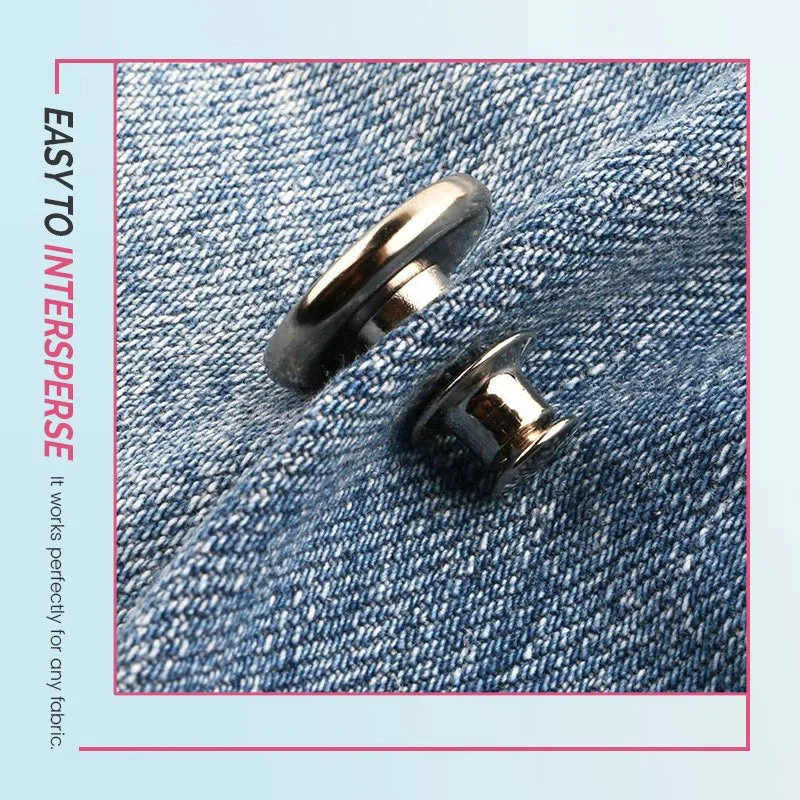 Adjustable No-Sew Jeans Button - Image 5