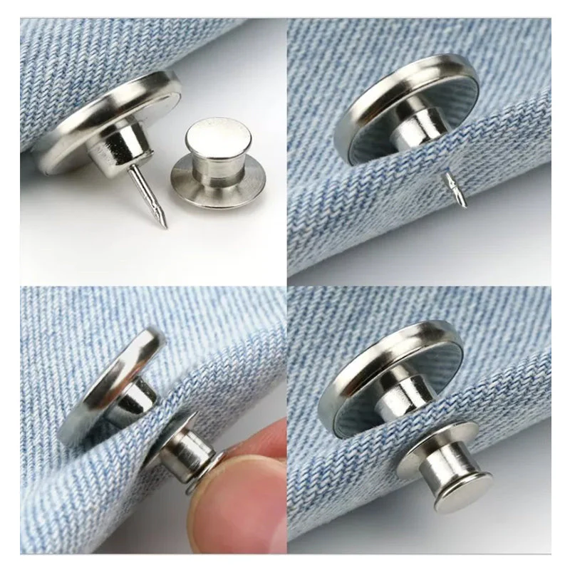 Adjustable No-Sew Jeans Button - Image 9