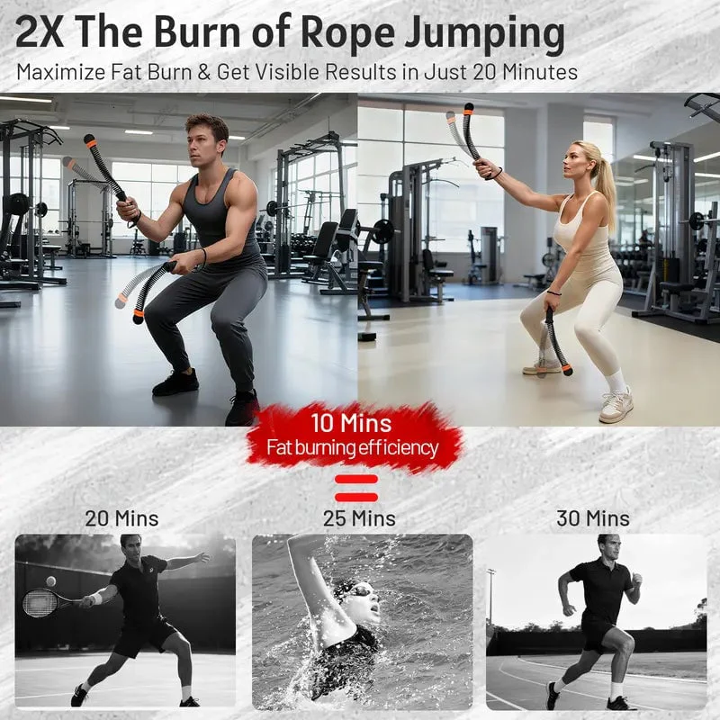 Adjustable Ropeless Battle Ropes Training - Image 6