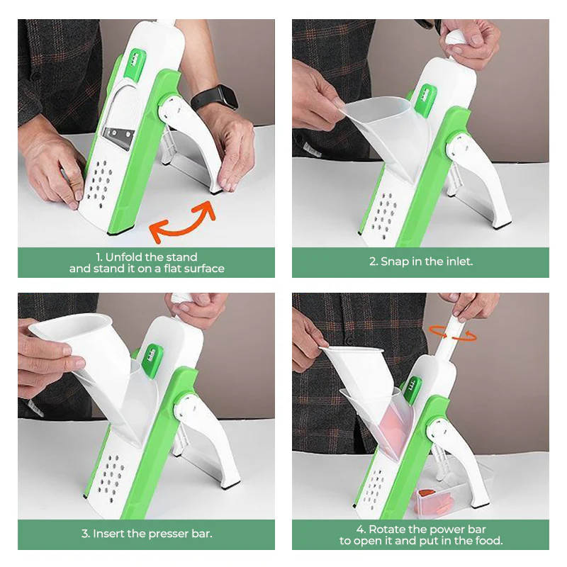 Adjustable Safe Vegetable Slicer - Image 11