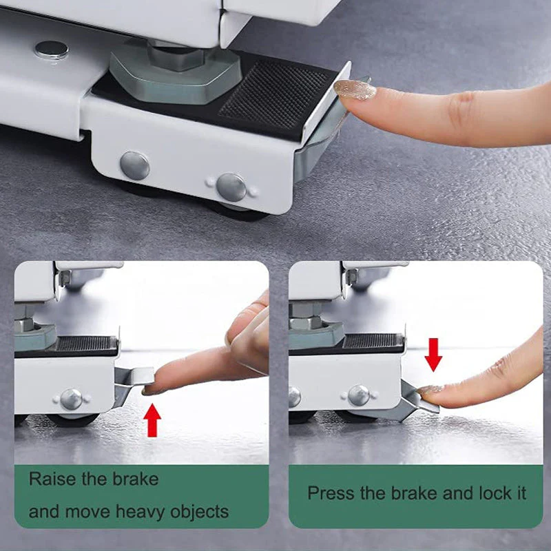 Adjustable Sliding Wheel for Refrigerator - Image 5