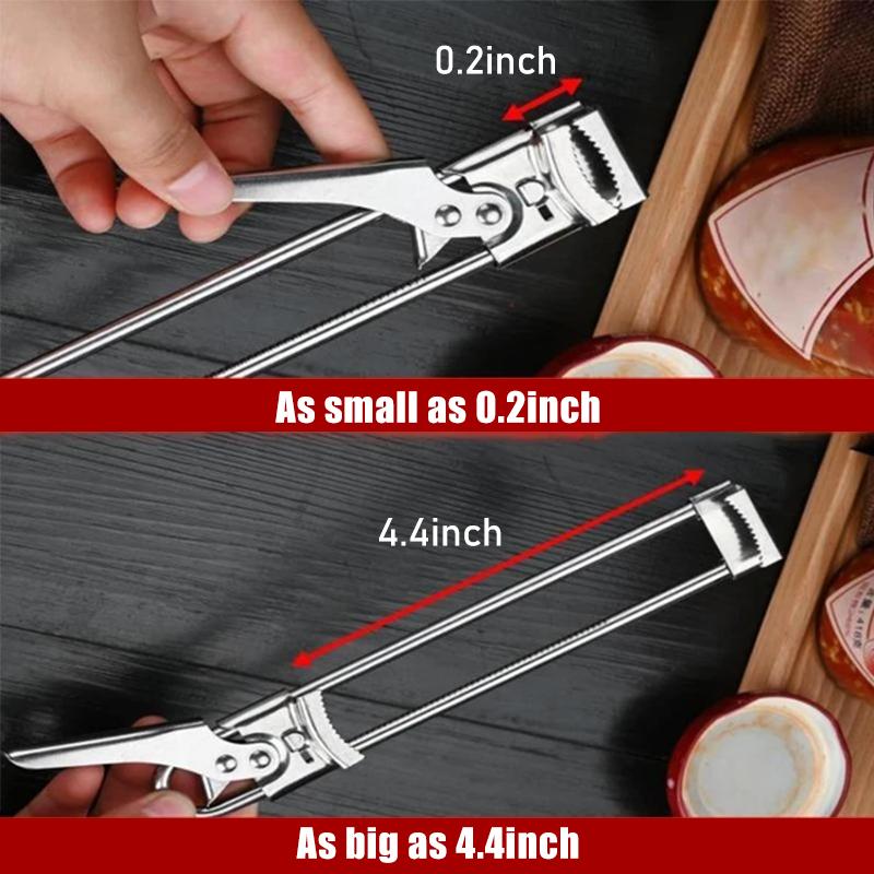 Adjustable Stainless Steel Can Opener - Image 4