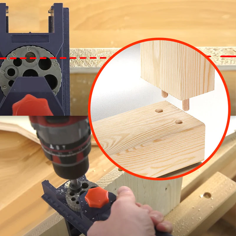 Adjustable Woodworking Drill Hole Set - Image 6